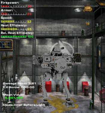 MechWarrior 4: Mercenaries - Light 'Mechs